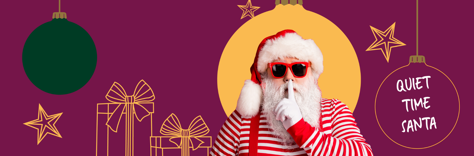 Shhh … Quiet Time Santa