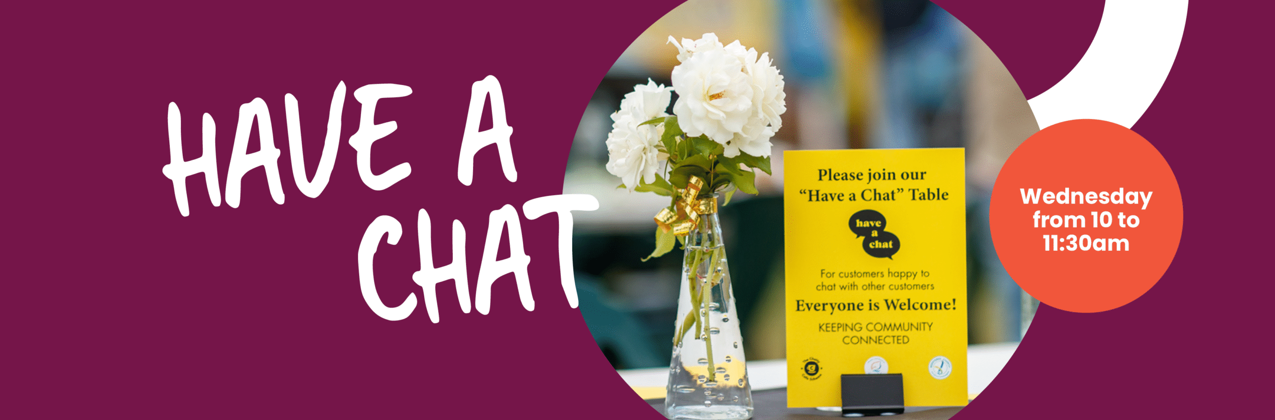 Bay Central Introduces the ‘Have a Chat’ Table Wednesdays